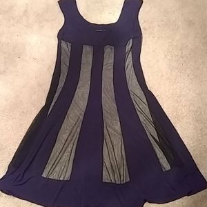 Connected brand Goth black dress, size Large
